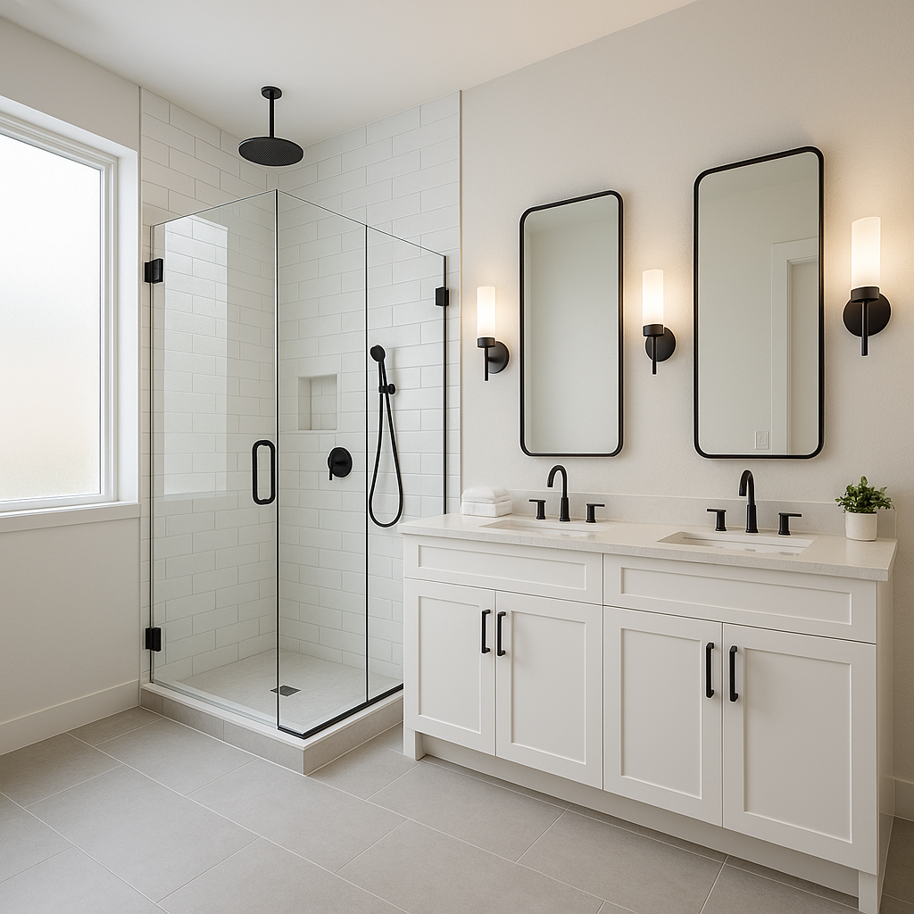 Douglas Remodelers bathroom project